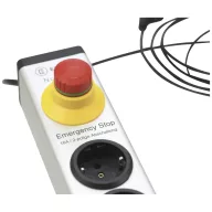   Ehmann 0819x00072033 Hálózati elosztó Ezüst, Fekete Védőérintkezős 1 db