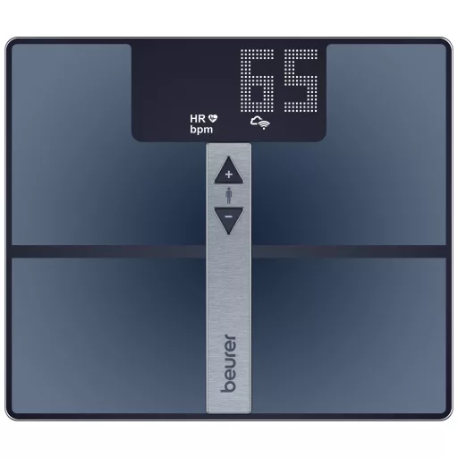 Beurer BF 980 WIFI Testzsíranalizáló mérleg digitális Mérési tartomány (max.)=180 kg Fekete
