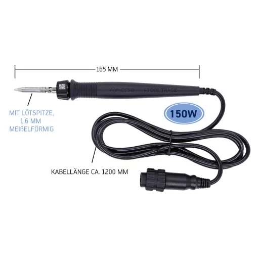 Ersa i-TOOL TRACE Forrasztópáka 24 V 150 W