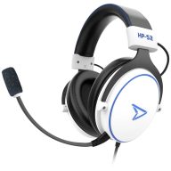   Gamer Over Ear headset, hangerő szabályozás, fehér, Pixminds HP-52