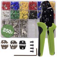   Quadrios 22T014 22T014 Krimpelő fogó készlet Érvéghüvelyek, Laposérintkezős hüvelyek, Napelemes dugós csatlakozó 0.25 - 6 mm²