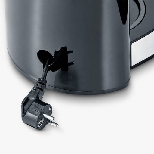 Severin 4826 Kávéfőző Nemesacél (matt), Fekete Kapacitás, csésze=10 Időzítőfunkció, Melegentartás, Üveg kanna