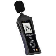   PCE Instruments Zajszintmérő Adatgyűjtő 30 - 130 dB 30 Hz - 8 kHz USB, Bluetooth®
