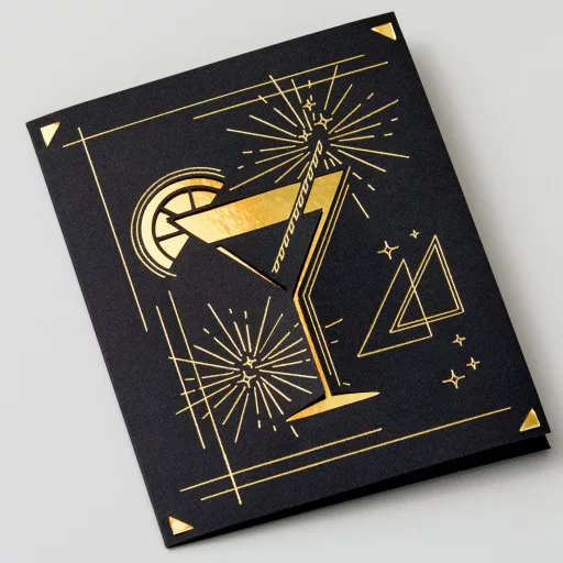 Cricut Insert Cards FOIL Celebration S40 Kártya készlet Piros, Kék