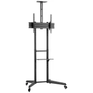   Neomounts FL50-550BL1 TV talp 94,0 cm (37) - 177,8 cm (70) Álló, Dönthető, Állítható magasságú