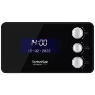   TechniSat DIGITRADIO 50 SE Rádiós ébresztőóra DAB, DAB+, URH Ébresztő funkció Fekete