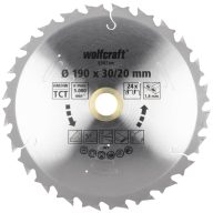   Wolfcraft 6347000 Körfűrészlap 190 x 30 x 1.8 mm Fogak száma (collonként): 24 1 db