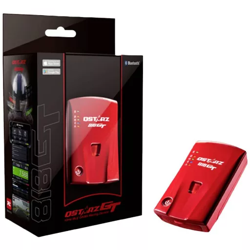 Qstarz BL-818GT GPS vevő Járműkövetés Piros 1 db