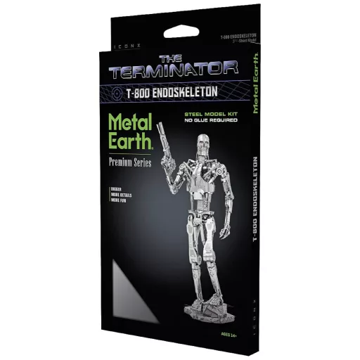 Metal Earth Iconx Terminator - T-800 Endoskeleton Fém építőkészlet