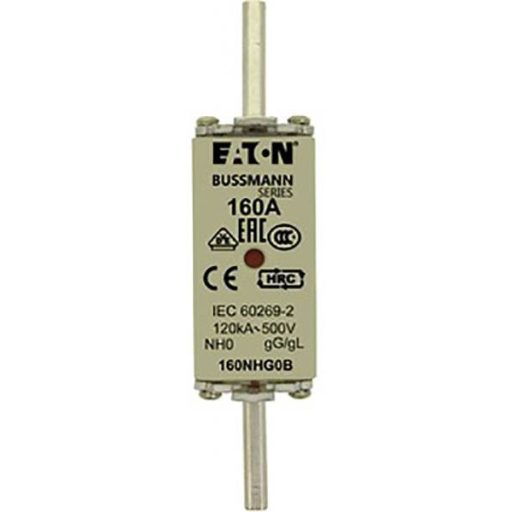 Eaton 80NHG0B NH biztosíték mechanikus biztosíték jelzéssel Biztosíték méret = 0 80 A 500 V 3 db