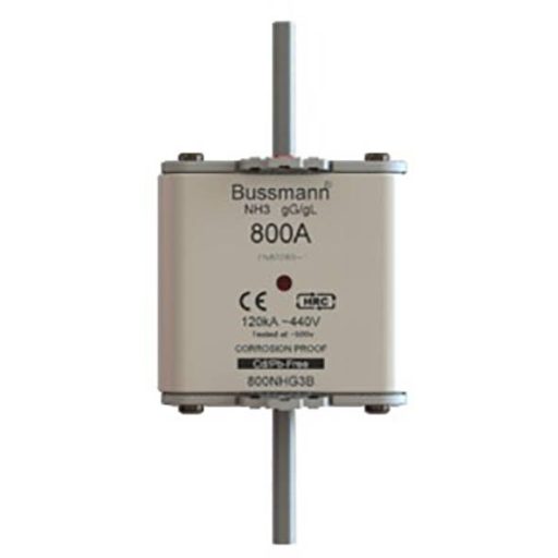 Eaton 400NHG3B NH biztosíték mechanikus biztosíték jelzéssel Biztosíték méret = 3 400 A 500 V 3 db