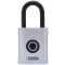 ABUS ABVS62581 Függő lakat 50 mm Ezüst Ujjelnyomatos zár