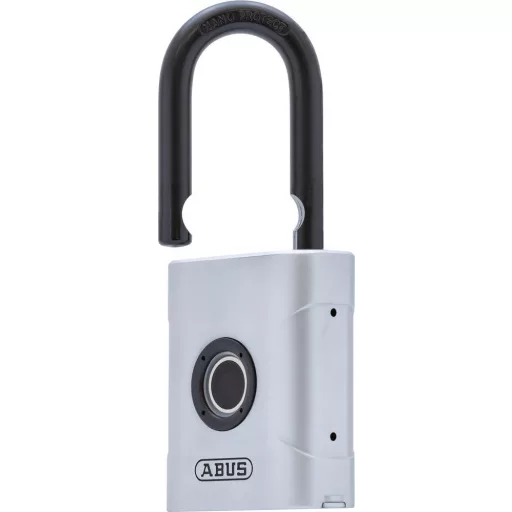 ABUS ABVS62581 Függő lakat 50 mm Ezüst Ujjelnyomatos zár