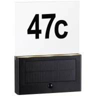   Paulmann 94725 Neda IP44 2200K Napelemes házszám megvilágítás EEK: G (A - G) 1 W Antracit