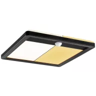  Paulmann 94709 Lamina PIR 2200K eck. schwarz LED-es mennyezeti lámpa 14 W Fekete