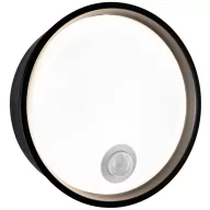   Paulmann Platomo PIR schwarz 94698 Kültéri fali lámpa LED 14.5 W Fekete