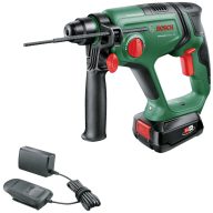   Bosch Home and Garden Universal Hammer -Akkus fúrókalapács 18 V 2.5 Ah Lítiumion akkuval, Töltővel, Hordtáskával