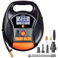   Osram Automotive OTIR6000 Kompresszor TYREinflate 6000 5.5 bar Automatikus kikapcsolás, Digitális kijelző, Munkalámpával, Powerbank funkcióval, 12 és 230 V-ról