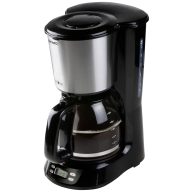   DOMO DO1065K Kávéfőző Fekete, Nemesacél Kapacitás, csésze=12 Kijelző, Időzítőfunkció, Üveg kanna