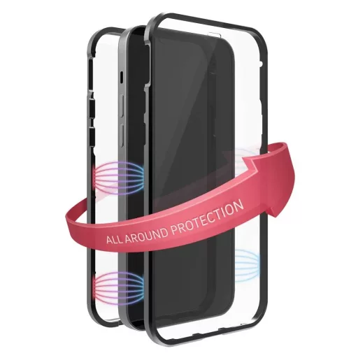 Black Rock 360° Glass Cover Apple iPhone 14 Pro Fekete 1210TGC02