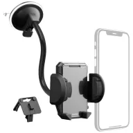   Hama Tapadókorong, Szellőzőrács Autós mobiltelefon tartó 360 °-ban forgatható 40 - 110 mm