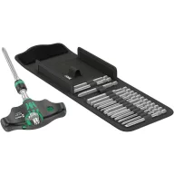   Wera Kraftform Kompakt 400 RA Set 1 Bit csavarhúzó 17 részes Kereszthornyú Phillips, Kereszthornyú Pozidriv, TORX, Belső hatlap, Egyeneshornyú