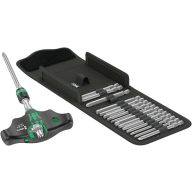   Wera Kraftform Kompakt 400 RA Set Imperial 1 Bit csavarhúzó 17 részes Kereszthornyú Phillips, TORX, Belső hatlap, Belső négylap (Robertson), Egyeneshornyú