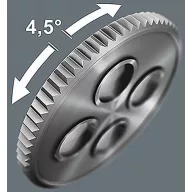   Wera Kraftform Kompakt 400 RA Set Imperial 1 Bit csavarhúzó 17 részes Kereszthornyú Phillips, TORX, Belső hatlap, Belső négylap (Robertson), Egyeneshornyú