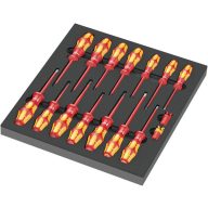   Wera 05150102001 Csavarhúzó készlet 16 részes Kereszthornyú Phillips, Kereszthornyú Pozidriv, Egyeneshornyú, TORX