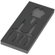   Wera 05137381001 Habanyag betét 1 db (H x Sz x Ma) 172 x 392 x 30 mm