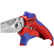   Knipex Ferde villanyszerelő olló többkomponensű markolattal, üvegszál erősítésű 160 mm 95 05 20 SB