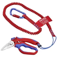   Knipex Ferde villanyszerelő olló többkomponensű markolattal, üvegszál erősítésű 160 mm 95 05 20 SB