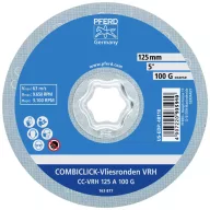   PFERD TOOLS 44498026 COMBICLICK CC-VRH 125A 100G (2) Ø 125 mm