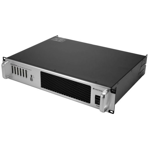 Omnitronic MCD-3006 Nagy teljesítményű erősítő RMS teljesítmény kimeneti csatornánként 4 Ohm-nál: 500 W
