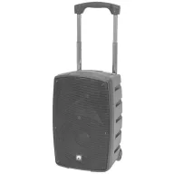   Omnitronic WAMS-10BT2 Hordohzató PA hangfal 25.4 cm 10 coll Akkuról üzemeltetett, Hálózatról üzemeltetett (opcionális) 1 db