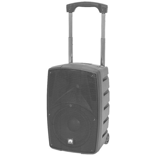 Omnitronic WAMS-10BT2 Hordohzató PA hangfal 25.4 cm 10 coll Akkuról üzemeltetett, Hálózatról üzemeltetett (opcionális) 1 db