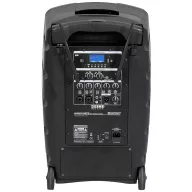   Omnitronic WAMS-10BT2 Hordohzató PA hangfal 25.4 cm 10 coll Akkuról üzemeltetett, Hálózatról üzemeltetett (opcionális) 1 db