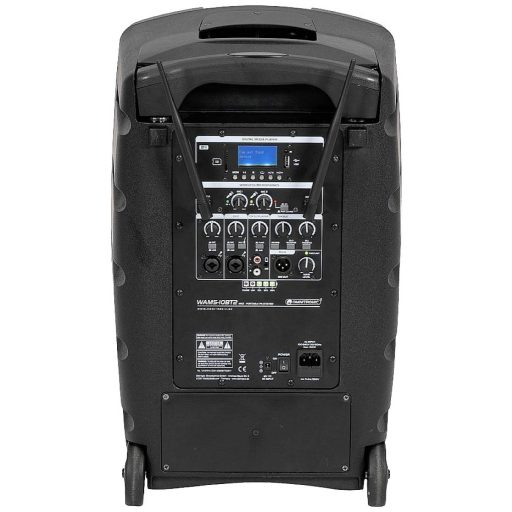 Omnitronic WAMS-10BT2 Hordohzató PA hangfal 25.4 cm 10 coll Akkuról üzemeltetett, Hálózatról üzemeltetett (opcionális) 1 db