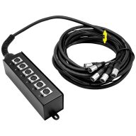   Omnitronic MUS-610 Stagebox 10 m Bemenetek:6 x Kimenetek száma:6 x