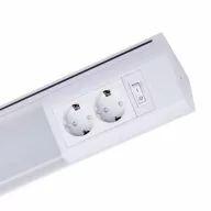   Müller-Licht Melo Plug LED-es polc alá szerelhető lámpa LED Fixen beépített LED-es 15 W Semleges fehér Fehér
