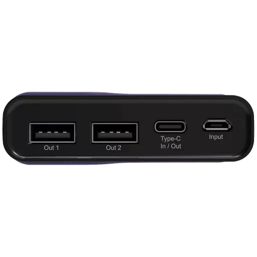 RealPower PB-15000C Powerbank 15000 mAh Lítiumion USB, USB-C® Navy kék