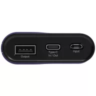   RealPower PB-7500C Powerbank 7500 mAh Lítiumion USB, USB-C® Navy kék állapotjelző