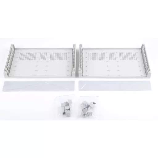 Bopla UM 62609 L ULTRAMAS_SET Asztali műszerdobozok (H x Sz x Ma) 290.90 x 258.90 x 62.20 mm ABS Élénk szürke (RAL 7035) 1 készlet