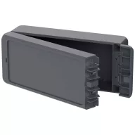   Bopla B 180806 ABS-7024 Bocube 96034124 Ipari ház 191 x 80 x 60 ABS Grafitszürke (RAL 7024) 1 db