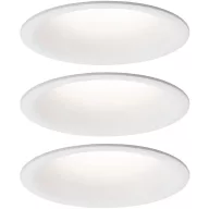   Paulmann LED-es fürdőszobai beépíthető lámpa 3 részes készlet 18.9 W