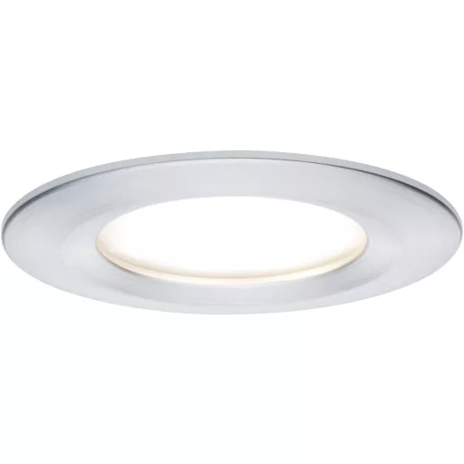 Paulmann LED-es fürdőszobai beépíthető lámpa 3 részes készlet 18 W Alumínium (csiszolt)