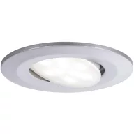   Paulmann LED-es fürdőszobai beépíthető lámpa 10 részes készlet 60 W Króm (matt)