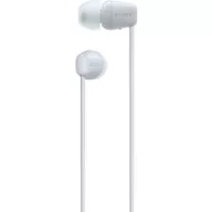   Sony WI-C100 In Ear headset Bluetooth® Stereo Fehér Headset, Személyre szabható hang, Hangerő szabályozás, Nyakpánt, Izzadásálló, Víztaszító