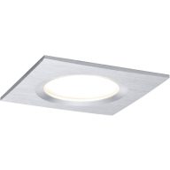   Paulmann LED-es fürdőszobai beépíthető lámpa 3 részes készlet 18 W alumínium (csavart)