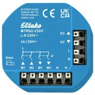   Eltako MTR62-230V Leválasztó relé Névleges feszültség: 230 V Max. kapcsolási áram: 4 A 1 db